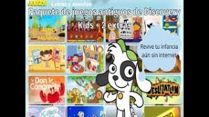 Canal que desperta o interesse das crianças para o conhecimento, estimulando sua. Paquete De Juegos Antiguos Discovery Kids Link En La Descripcion Youtube