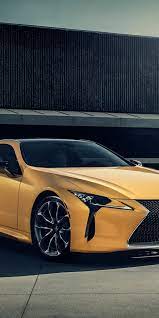 Lexus Lc 500 Yellow Luxury Sedan 1080x2160 Wallpaper Lexus Lc Luxury Sedan Lexus