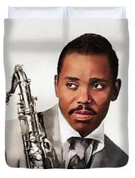 Willis Jackson, Music Legend Shower Curtain by Esoterica Art Agency