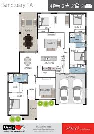 Sanctuary 1 Grady Homes Floor Plan Brochure 2 Floor Plans House Floor Plans House Flooring