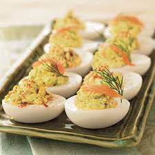 Smoked Salmon Deviled Eggs Recipe Ina Garten Food Network Smoked Salmon Cream Cheese Salmon Cream Cheese Food