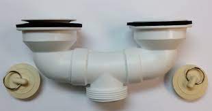 The old drain is a 2 inch (yes i'm sure). Drain Assembly For 2 Tub Laundry Tub Noel S Plumbing Supply