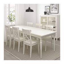 Just what you need for that impromptu dinner party or celebratory family gathering. Ingatorp Szerezd Be Itt Meghosszabbithato Asztal Feher Ikea White Dining Table Ikea Dining Table White Kitchen Table