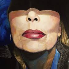 Joni Mitchell. Self portrait.