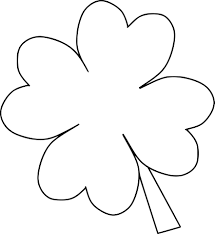 Choisissez parmi des images premium trèfle 4 feuilles de qualité. Coloriage Trefle A Quatre Feuilles A Imprimer Sur Coloriages Info