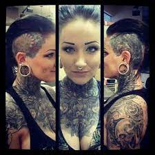 Amazing Tattoo Work Gorgeous Girl Dimple Piercing Girl Tattoos Body Mods