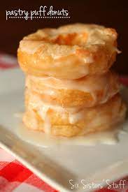 Puff Pastry Glazed Donuts Recipe Six Sisters Stuff Puff Pastry Glaze Desserts Donut Recipes