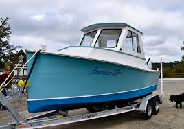 Custom carolina island boat works sportfish. Christening The Frances Mae