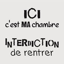 Pour la décoration murale, décoration sur meubles, portes, pochoirs pour le sol. Pochoir Ma Chambre Enfant 19x19 Cm Pas Cher Achat En Ligne Zodio