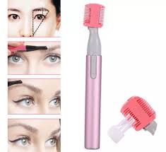 Belleza Rosa Ceja Facial Eléctrico Cuerpo Hoja De Afeitar Af