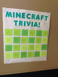 The more questions you get correct here, the more random knowledge you have is your brain big enough to g. Minecraft Trivia This Was Interesting The Kids Knew So Much Even Our Difficult Questions We Minecraft Party Minecraft Birthday Party Minecraft Party Games