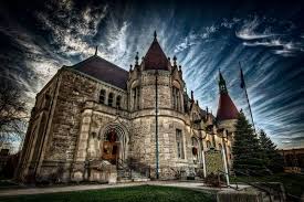 Saginaw Castle Post Office By James Howe With Images Saginaw Castle Unique Buildings
