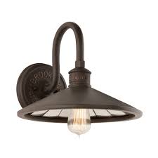 What kind of light do you use on industrial wall? Industrial Wall Sconce With Vintage Edison Bulb In Bronze Finish B3142 Destination Lighting