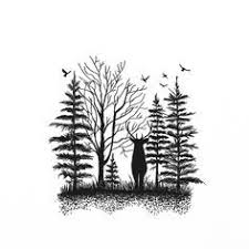 Image Result For Forest Tattoo Drawing Forest Tattoos Tattoo Drawings Cover Tattoo
