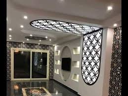 ديكور جبس مع زجاج