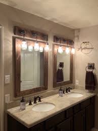 Dark Walnut Mirror Framed Mirror Rustic Wood Bathroom Mirror Wall Mirror Vanity Mirror Large Mirror Brackets Mirror Modern Decor Gift Large Bathroom Mirrors Bathroom Mirrors Diy Bathroom Mirror Frame