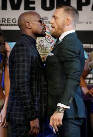 Floyd mayweather has brought in rangy southpaw, joseph elegele, to mimic both the build and stance of conor mcgregor. Floyd Mayweather Conor Mcgregor Ready To Rumble In Much Hyped Fight