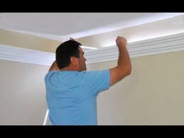 Foam crown molding for led and rope lighting. Install Indirect Led Lighting In The Top Of Flat Back Foam Crown Molding By Creative Crown Youtube
