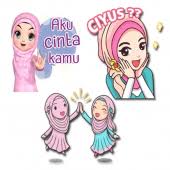 I was introduced by reyhan alfatih studio developer, stiker wa muslimah indonesia karakter lucu 2020 is a communication app on the android platform. Hijab Muslimah Stiker Hijab Lucu
