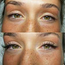 Pin On Eyelash Extensions Before And After