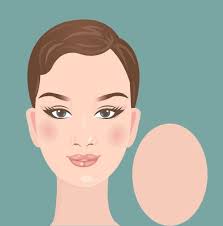 بالنسبة للوجه البيضاوي فإنه يتميز بالآتي عرض الجبهة يكون مساوي لعرض الفك طول الوجه يساوي عرض الوجه مرة ونصف face shapes cool hairstyles oval face shapes