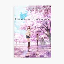 Watch i want to eat your pancreas (2018) full movies online free kisscartoon. I Want To Eat Your Pancreas Poster By Joho9 Redbubble