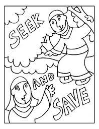 The original format for whitepages was a p. Zacchaeus Coloring Page Bible Crafts By Jenny