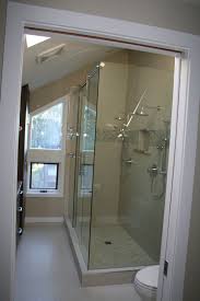 Hydroslide Shower Door With Mitered Corner Shower Doors Bathroom Mirror Shower