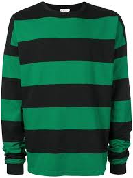 Black And Grey Striped Long Sleeve Shirt Marni Striped Long Sleeved T Shirt Long Sleeve Shirt Men Striped Long Sleeve Long Sleeve