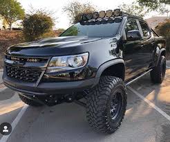 Chevy Colorado Lifted Truck By Kibbetech In Black Color Trucks Chevy Trucks Lifted Chevy Trucks