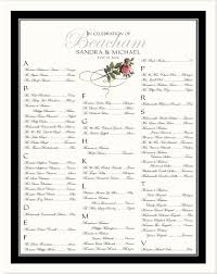 pink rose swirl wedding seating chart garden themed vines