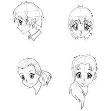 Anime has a very distinguishable style. Draw Anime Faces Heads Drawing Manga Faces Step By Step Tutorials How To Draw Step By Step Drawing Tutorials