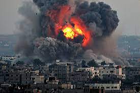 Palestinian militants in gaza have fired over 100 rockets at israel following the destruction of a residential tower block. Gaza Embassy Of Palestine