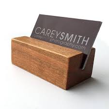 Desk Business Card Holder Wood Business Card By Productsbyjc Wood Business Cards Wooden Business Card Wooden Business Card Holder