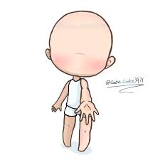 ★ make your own stories in the skit maker! Body Base Gacha Life Custom Poses Base Sitting Novocom Top