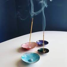 Light Blue Enameled Incense Burner Etsy In 2020 Incense Incense Burner Copper Bowl
