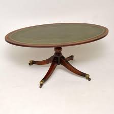 Shop for round leather coffee table online at target. Antique Mahogany Leather Top Coffee Table At 1stdibs