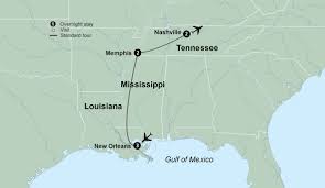 Here's the quick answer if you are able to make this entire trip by car without stopping. Nashville City Tours With Trips To Memphis And New Orleans