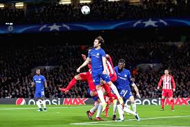 Eden hazard's strike is turned in by stefan savic as hosts qualify in second place. Britain London Football Uefa Champions League Chelsea Vs Atletico Madrid