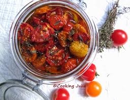 Cooking Julia Tomates Cerises Confites Marinees A L Huile D Olive Tomates Cerises Confites Cerise Confite Tomates Cerises