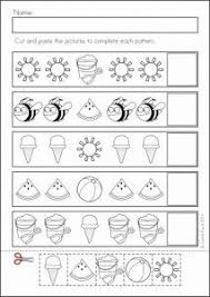 Summer Patterns Kindergarten Summer Worksheets Literacy Worksheets Kindergarten Math