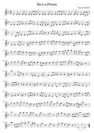 ноты для фортепиано пираты карибского моря He S A Pirate Violin Library He S A Pirate Viool Bladmuziek Vioolmuziek Viool