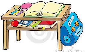 School Table School Tables Classroom Pictures Book Clip Art