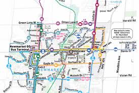 A regional map, i say, encompasses multiple transit agencies and at least two major cities. Viva S Davis Drive Rapidway Now Open In Newmarket Urbantoronto