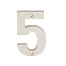 Maybe you would like to learn more about one of these? 5 Solid Brass Heavy Cast House Numbers Better Home Products