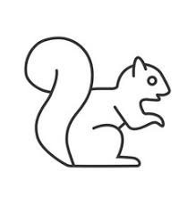 Check spelling or type a new query. Squirrel Outline Vector Images Over 1 100