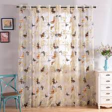 Kids room window curtain panels with tie backs drapes set 82 x 63 baby shark. Beauty Curtains Wholesale Modern Voile Curtains For Bedroom Kids Children Room Butterfly Tulle For Windows Curtains For Living Room Window Treatments