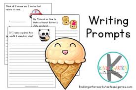 fun free printable writing prompts for kindergarten and kids pdf