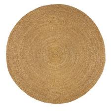 129 Tapis En Jonc De Mer D 180cm Enso Tapis Jonc De Mer Rug Tapis Descente De Lit