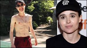 Elliot page proudly flaunted his fit physique with a shirtless pic on instagram on monday five months after coming out as transgender. Vzuycmrruf0ycm